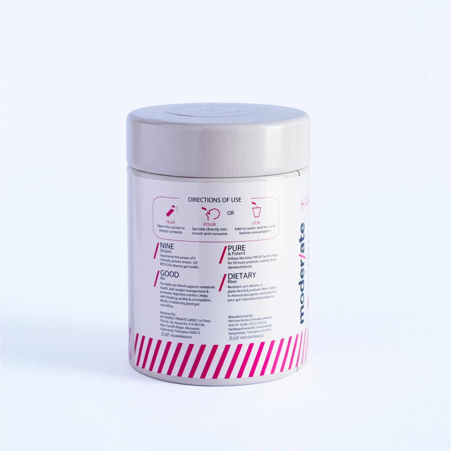 Happy Gut Advanced Pre & Probiotic Powder - Naturally Boost Digestion & Metabolism