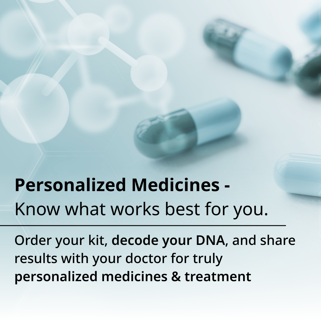 Pharmacogenomics Kit - Personalized Medicine DNA Test Kit