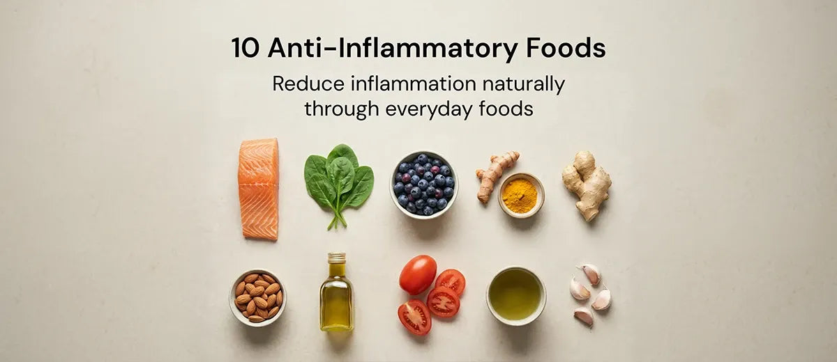 10 Best Anti-Inflammatory Foods to Reduce Inflammation Naturally