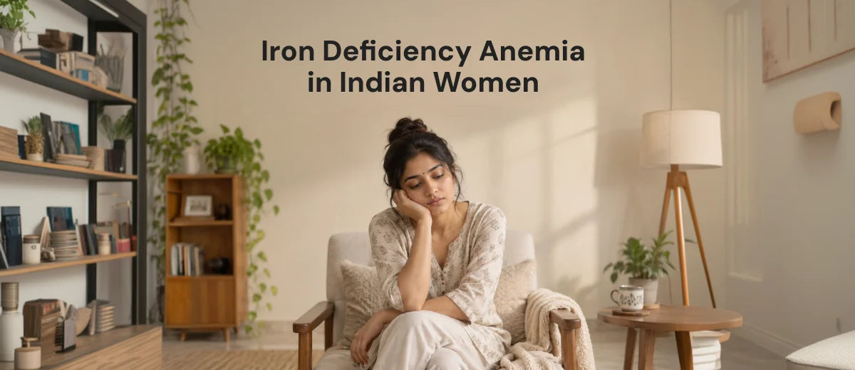 Iron Deficiency Anemia in Indian Women: Causes, Symptoms &amp; Diet Fixes That Actually Work