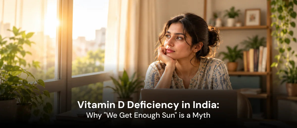 Vitamin D Deficiency in India: Why "We Get Enough Sun" Is a Myth