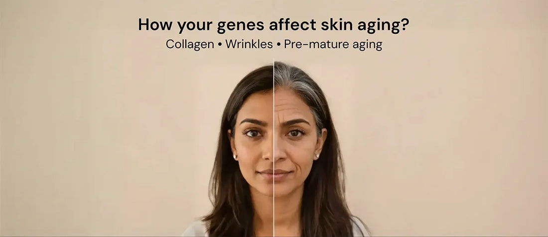 How Your Genes Affect Skin Aging: Collagen, Wrinkles & Premature Aging Explained
