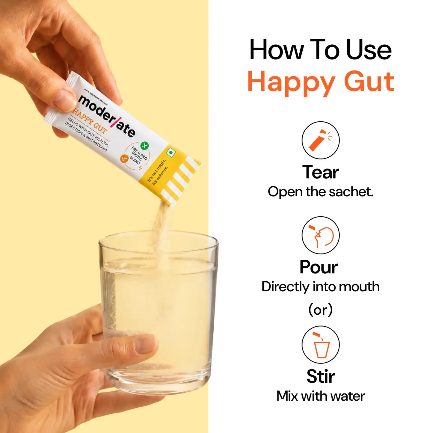 Happy Gut Pre & Probiotic Powder