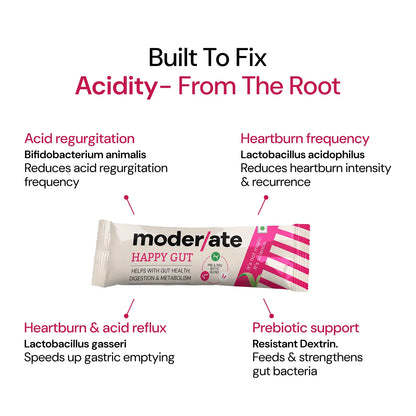 Happy Gut for Long-Lasting Acidity Relief