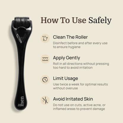 Derma Roller 0.5mm | 540 Titanium Microneedles