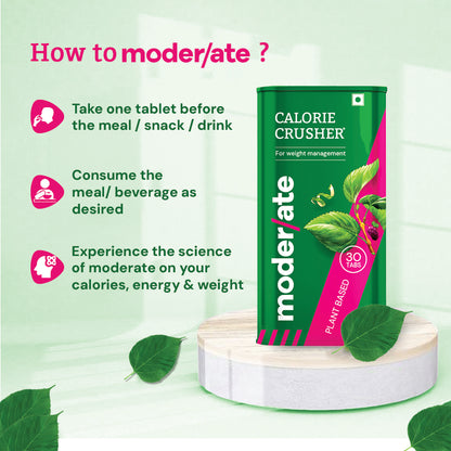 How to Take Moderate Calorie Crusher Tablets?