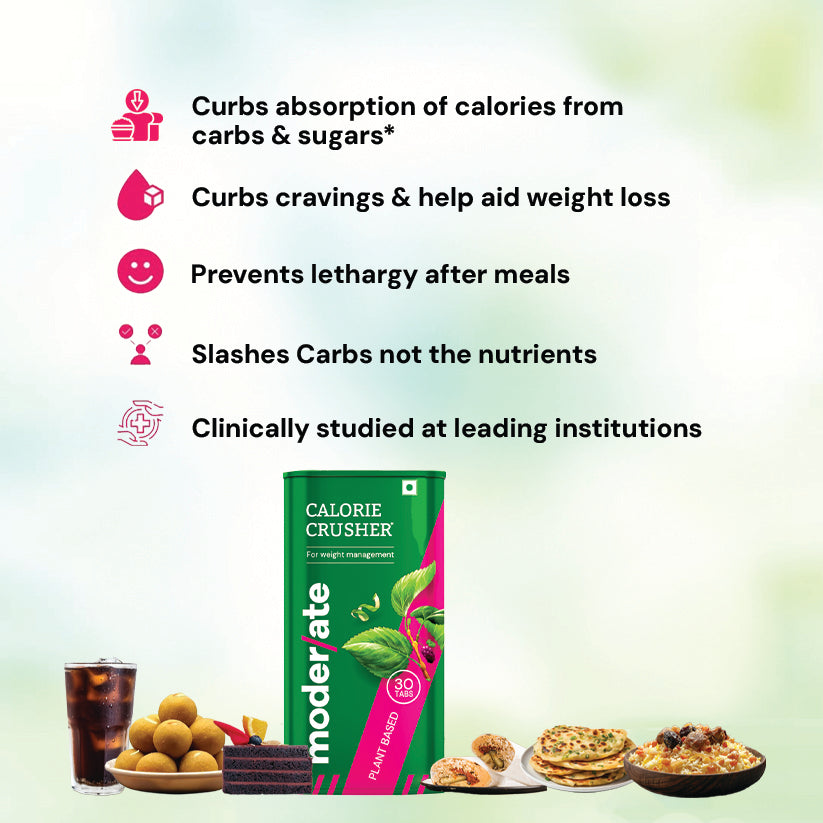 Calorie Crusher – Reduce Carbs & Sugars, Control Cravings & Feel Lighter Naturally