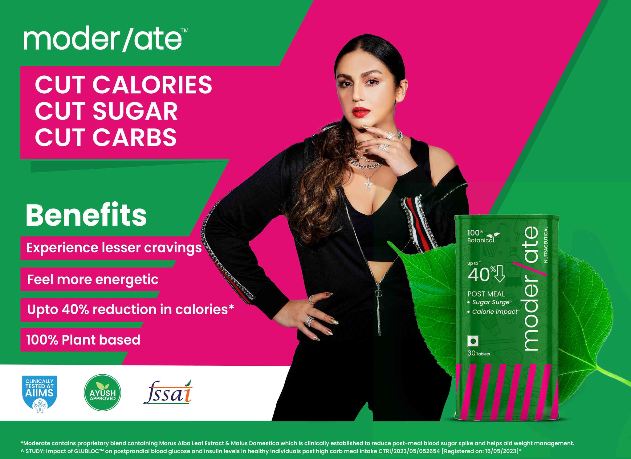 Moderate Tablets | Best Carb and Calorie Cutter Capsules – Lets Moderate