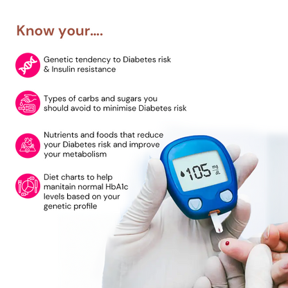 India’s most advanced Genetic Testing for Diabetes & Pre Diabetes Risk Assessment